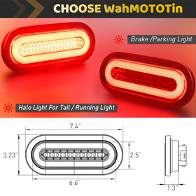 WahMOTOTin wiring with color-coded leads for easy 12V installation