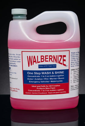 Walbernize foam close-up demonstrating high-foaming action and lift