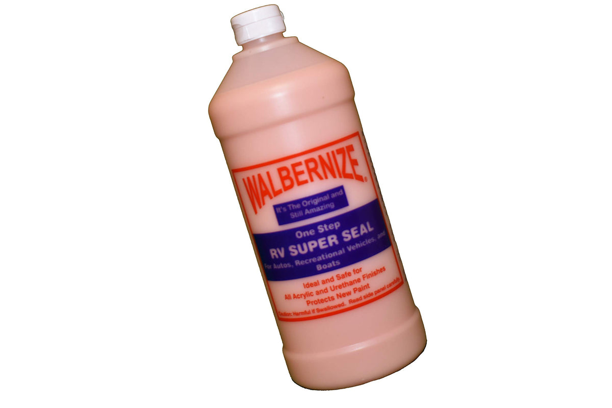 Walbernize front label on 32-ounce bottle showing product name and benefits