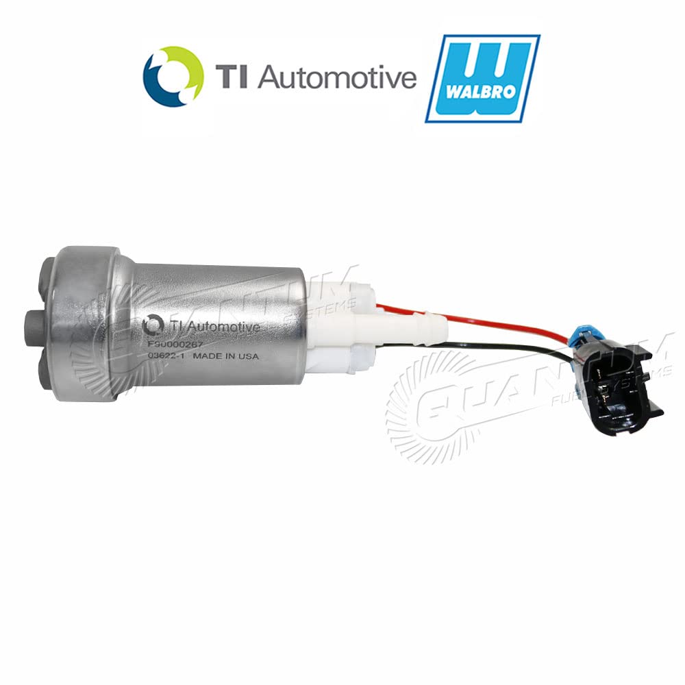TI Automotive Walbro Hellcat installed in performance car illustrating track-ready fueling