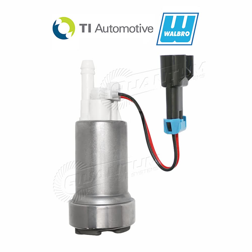 TI Automotive Walbro Hellcat installed in fuel tank demonstrating in-tank fitment benefit
