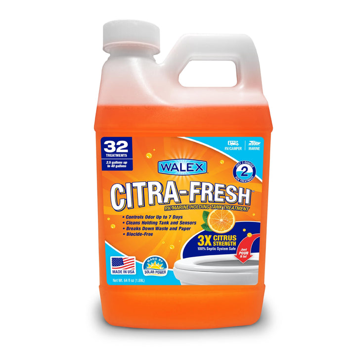 Walex Citra-Fresh front label showing product name and citrus scent benefit