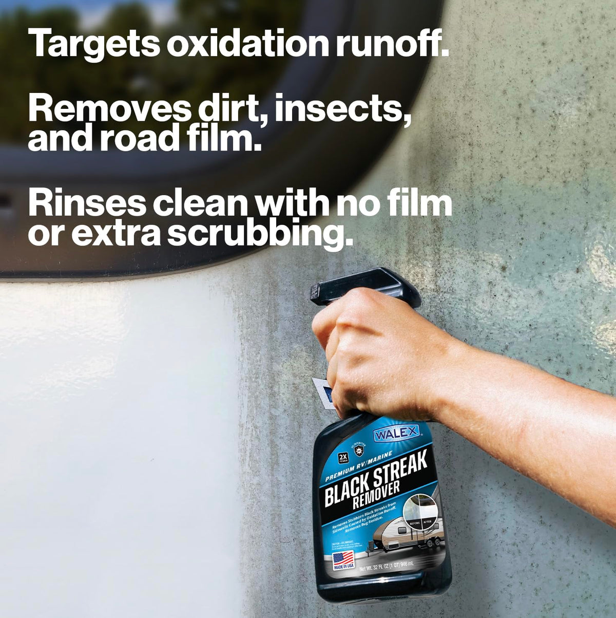 Walex formula close-up texture highlighting concentrated cleaning power
