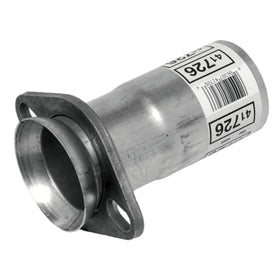 Walker exhaust adapter front view showing 3" to 2.5" transition and durable finish