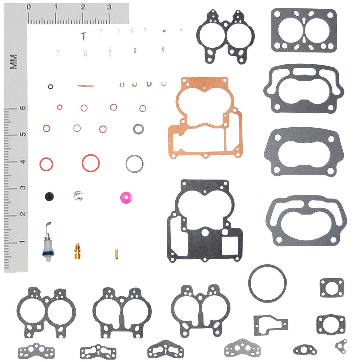 Walker Products carburetor kit front packaging showing contents for reliable rebuild