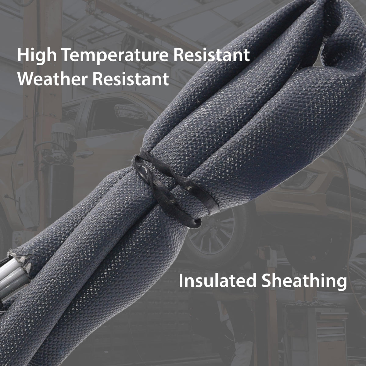 Walker Products dual lower shield detail providing debris protection and durability