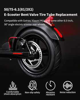 Walshen detailed shot of thickened butyl rubber tube for improved air retention