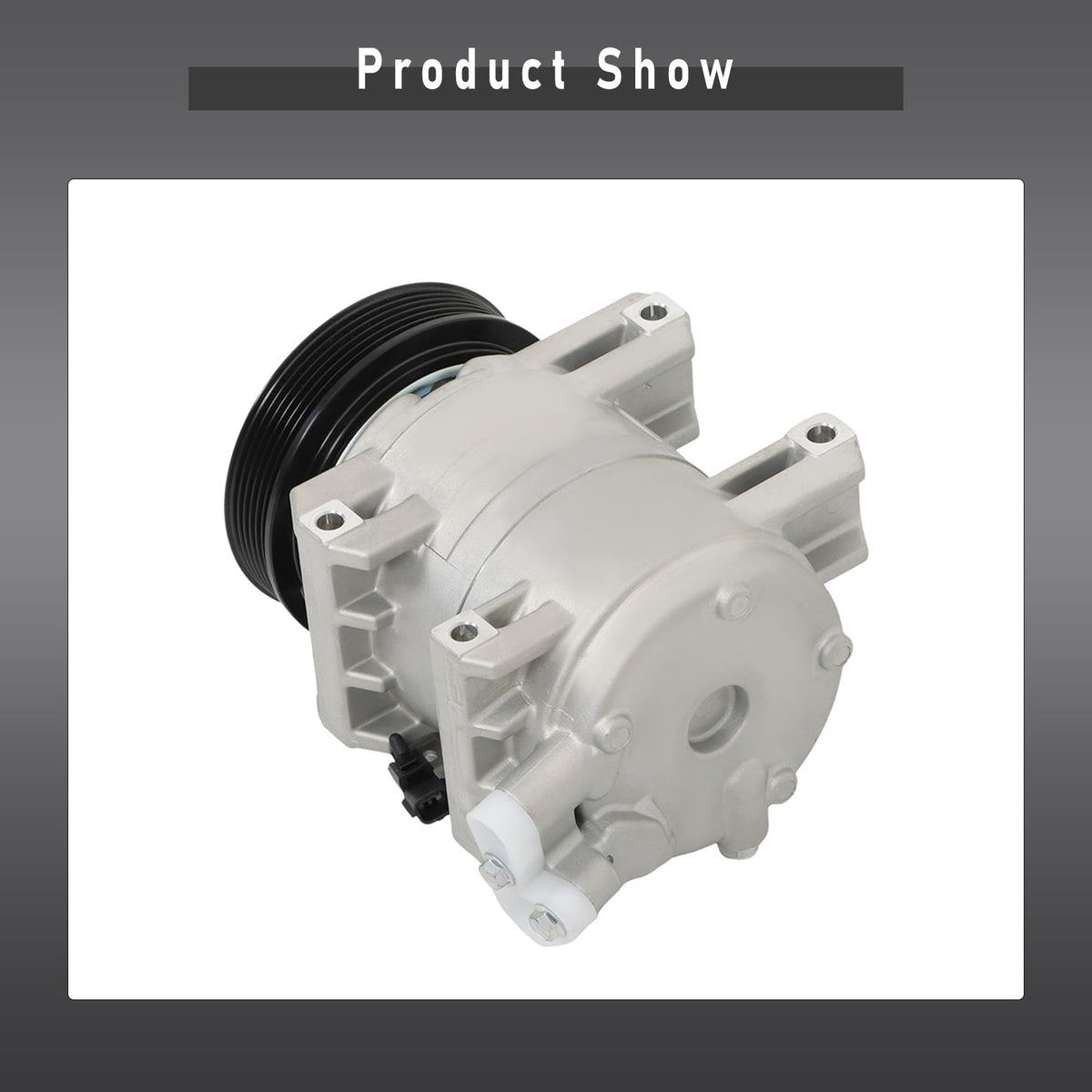waltyotur compressor pulley detail highlighting quiet performance and alignment
