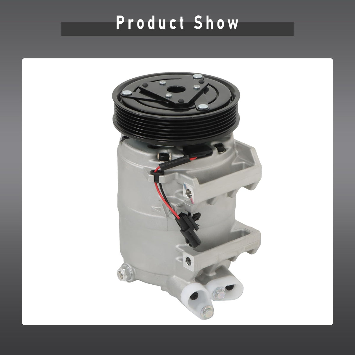 waltyotur compressor side mounts showing bolt pattern for easy installation