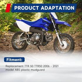 waltyotur fairing mounted on Yamaha TTR50 showing restored appearance