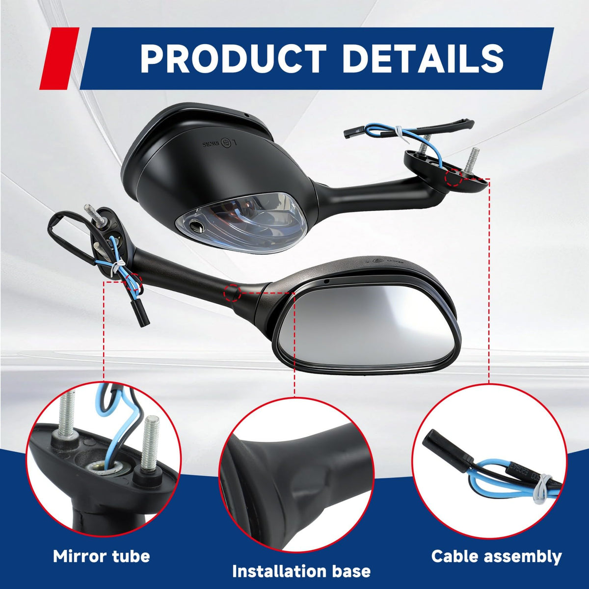 waltyotur installed on GSX-R bike showing OEM-style fit and aesthetic upgrade