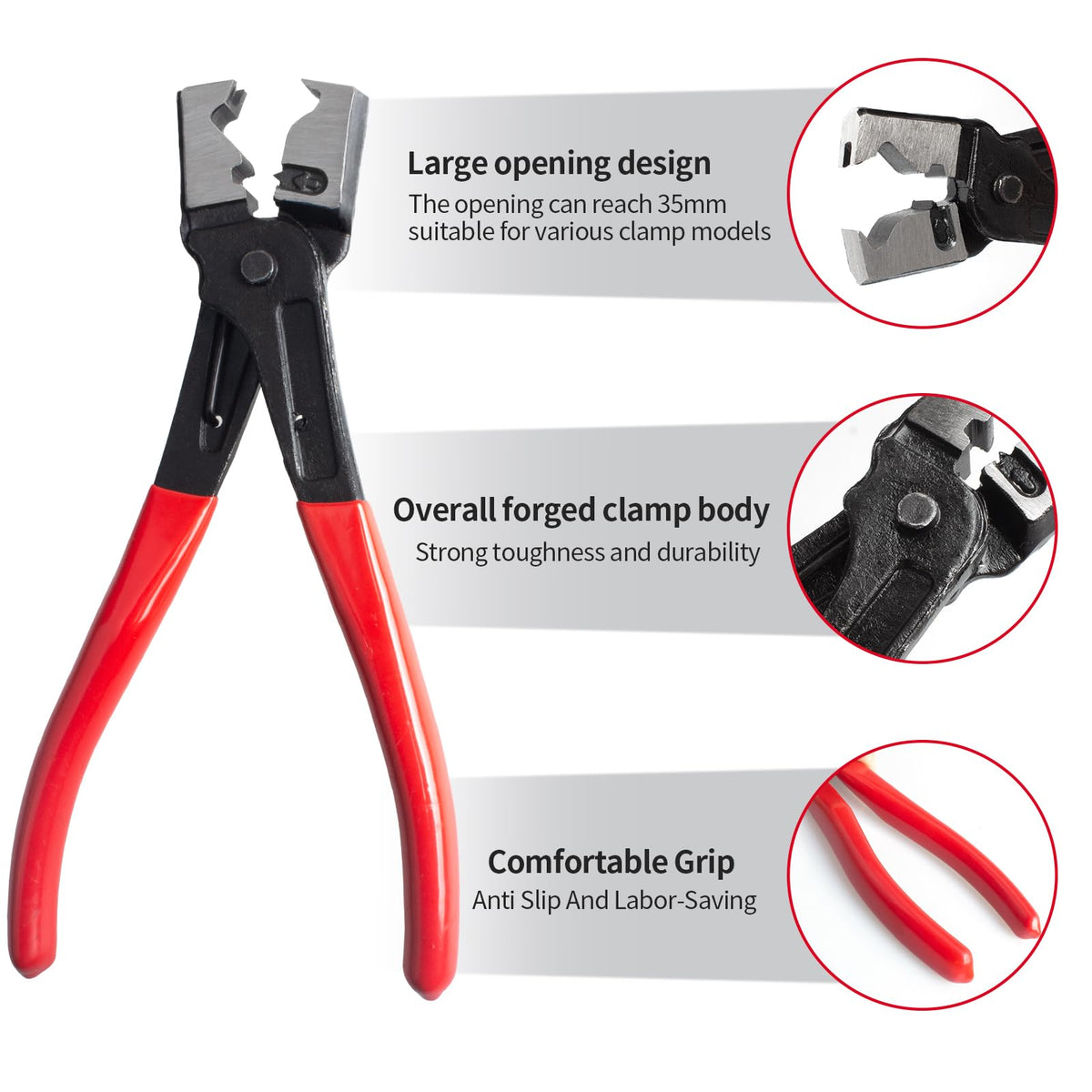WAMEIJU double-ended separator tip shown engaging a connector clip to prevent terminal damage