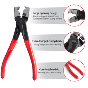 WAMEIJU plastic-coated handle texture showing non-slip ergonomic comfort