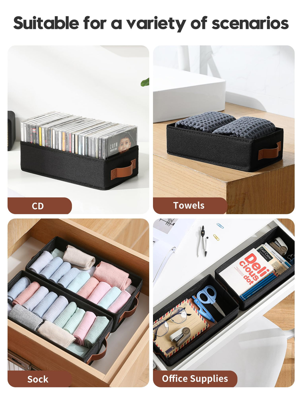 Wanapure folded flat storage illustrating compact space-saving benefit