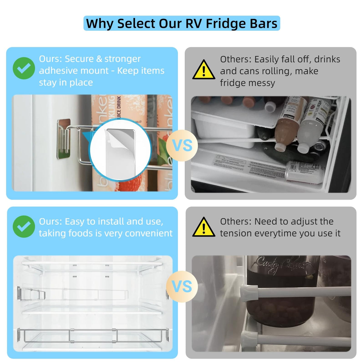WanDwel bar fitted in a kitchen cabinet illustrating multipurpose use and tidy organization