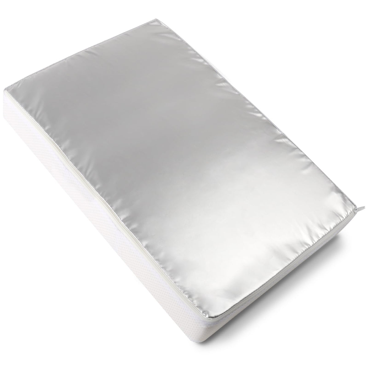 WanDwel front view of skylight cover showing fit and reflective face for cooling