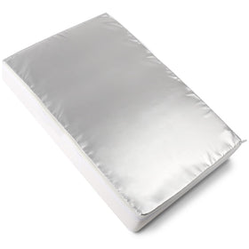WanDwel front view of skylight cover showing fit and reflective face for cooling