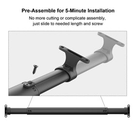 WanDwel hand gripping the crossbar showing ergonomic secure hold for safer opening