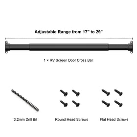 WanDwel packaging laid out showing handle, screws, and drill bit for easy installation