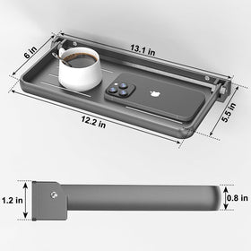 WanDwel scale comparison with hand demonstrating compact 12-inch convenient size