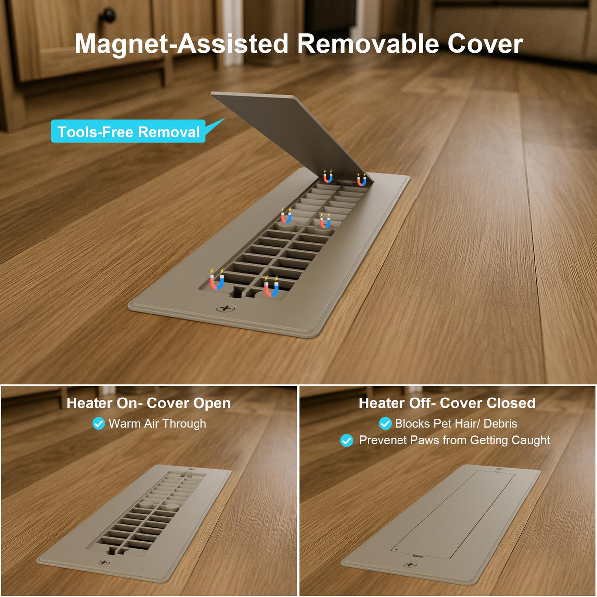 WanDwel surface texture and rounded edge that protects pets and resists scratches