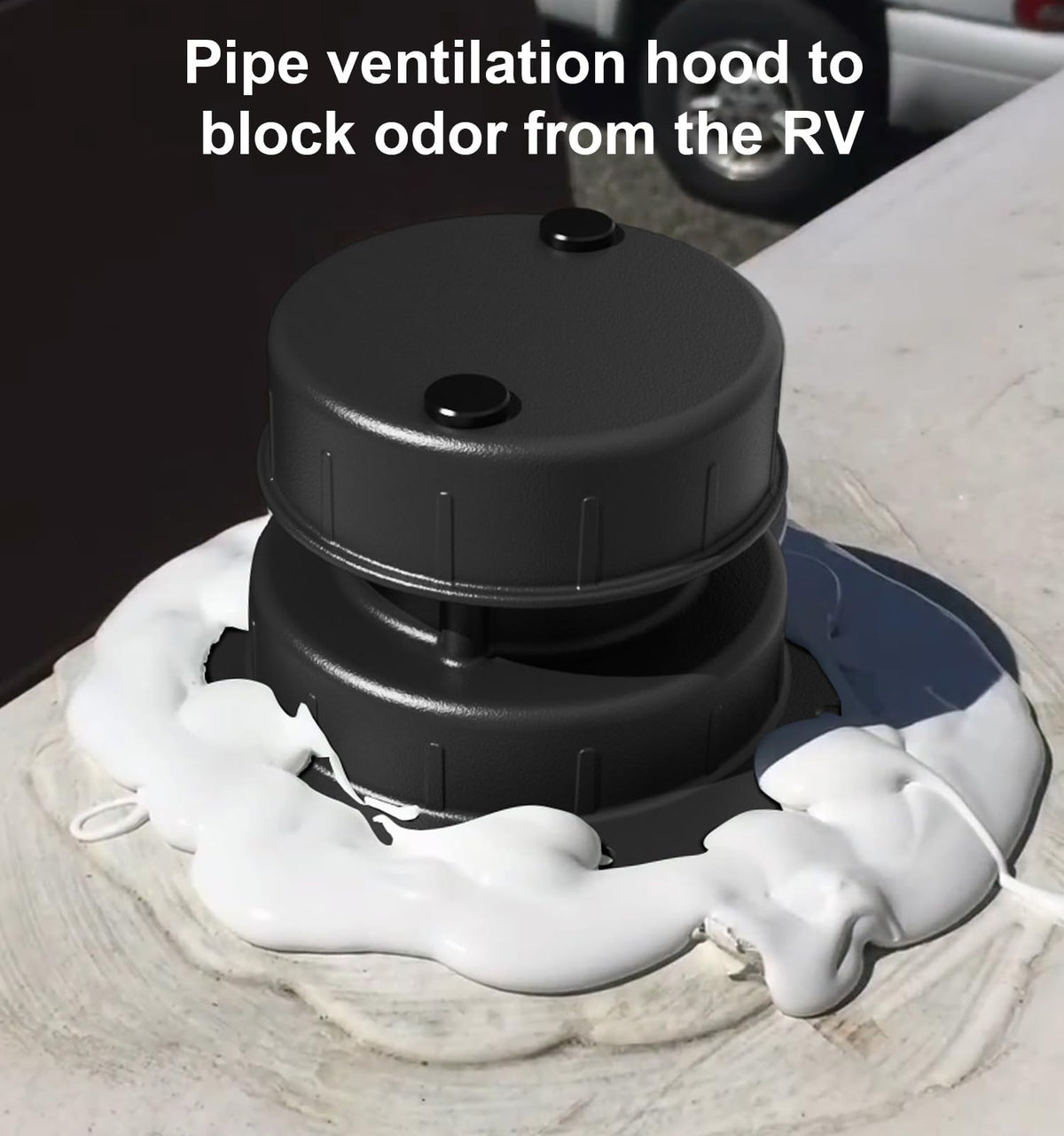 WanDwel kit contents with screws and butyl tape for quick installation
