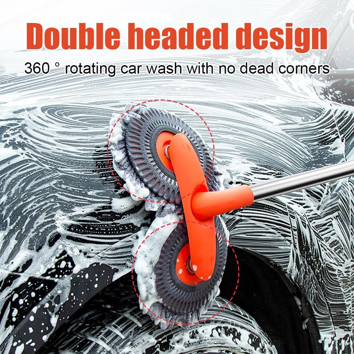 Wang Damai rotating head at angle demonstrating improved coverage