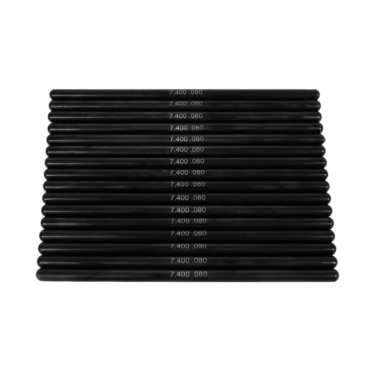 WANGSHENG front view pack of 16 pushrods showing complete replacement set and durability benefit
