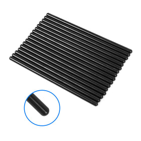 WANGSHENG pushrod beside ruler showing 7.400 inch length for accurate fitment benefit