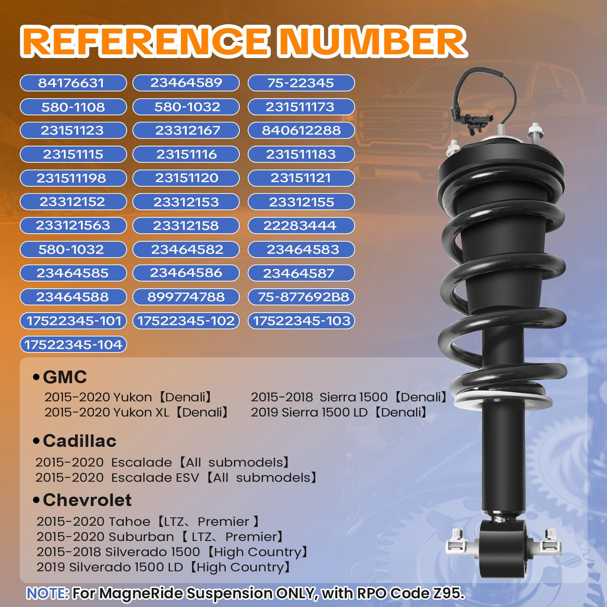 WANKECAR front strut being installed in vehicle, demonstrates plug-and-play replacement benefit
