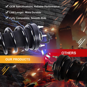 WANKECAR strut beside ruler showing dimensions for accurate fitment confirmation