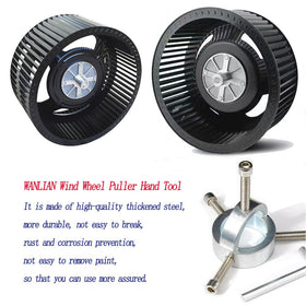 WANLIAN next to a wrench for scale showing compact portability benefit