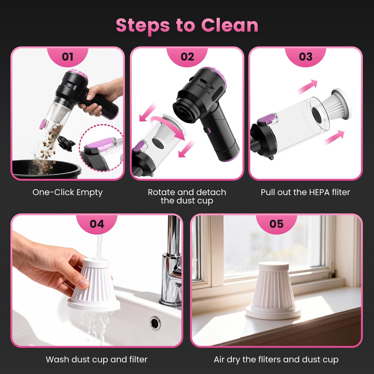 Wansimoo in use cleaning sofa crevice removing pet hair and crumbs