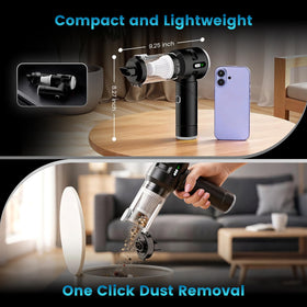Wansimoo nozzle attachments arranged demonstrating reach into tight gaps