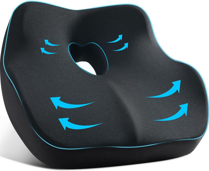 WANTELL front view of cushion showing shape and benefits