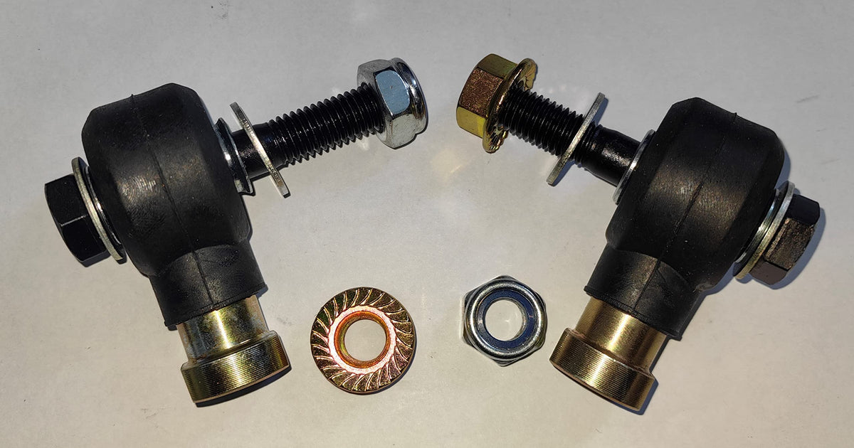 WANTONE RACING tie rod next to ruler for clear size and scale assurance