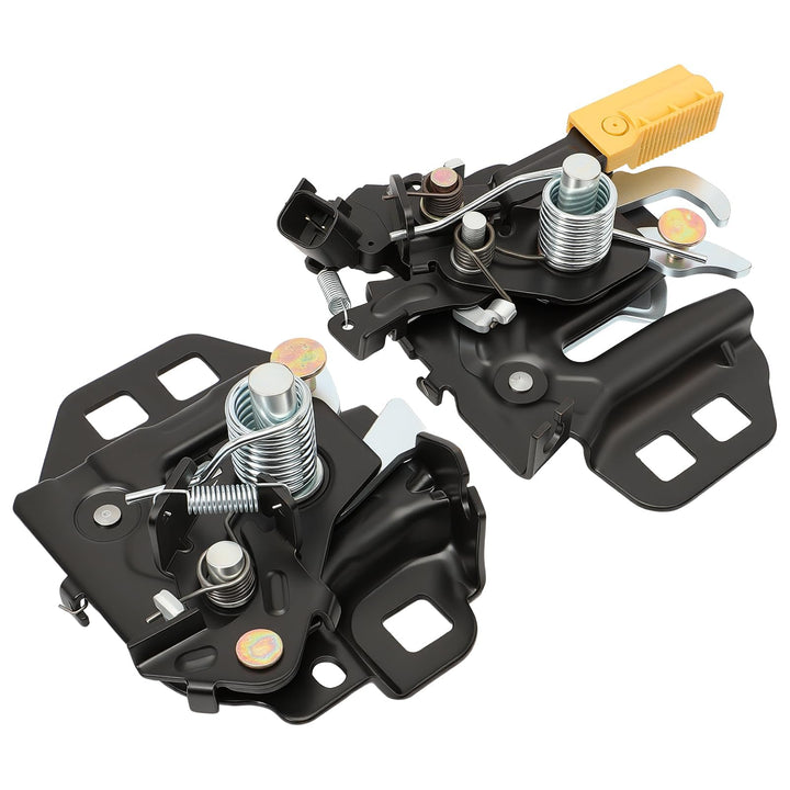 Wanzuwbip packaged two-piece hood latch kit showing contents and benefit