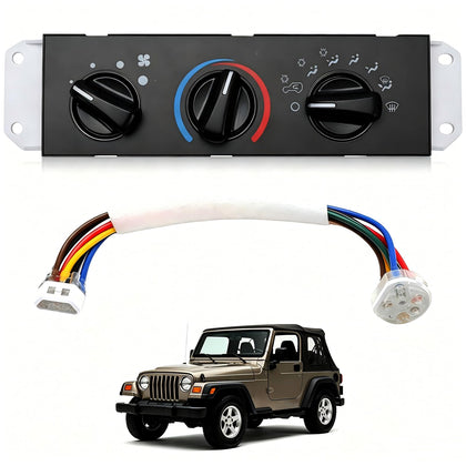 Wanzuwbip front panel overview showing factory-fit design and clean finish for Wrangler