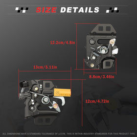 Wanzuwbip hood latch on parked Fusion demonstrating quiet, stable hood