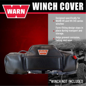 WARN side profile on bumper demonstrating snug, form-fitting protection