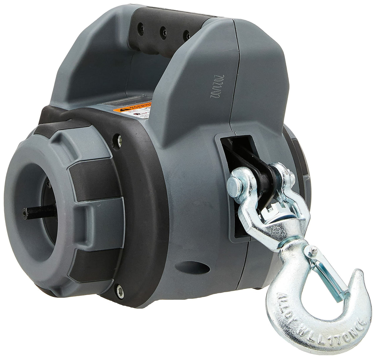 WARN winch mounted on ATV demonstrating portability and versatile field use
