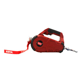 WARN PullzAll front view showing compact body and handle for easy transport