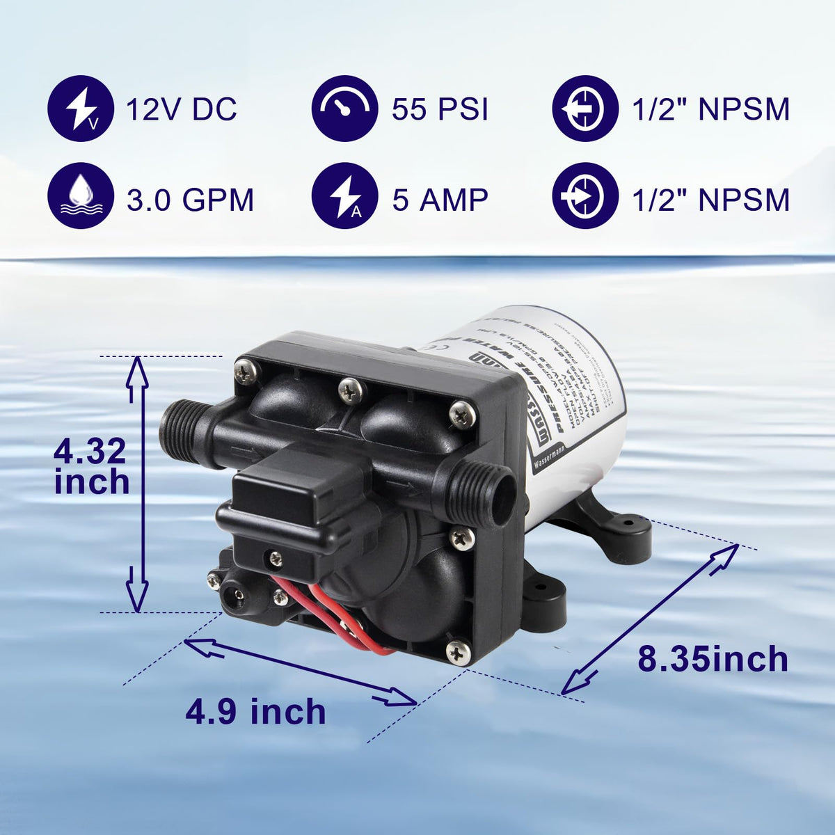 wassermann close-up of diaphragm and housing highlighting durable construction