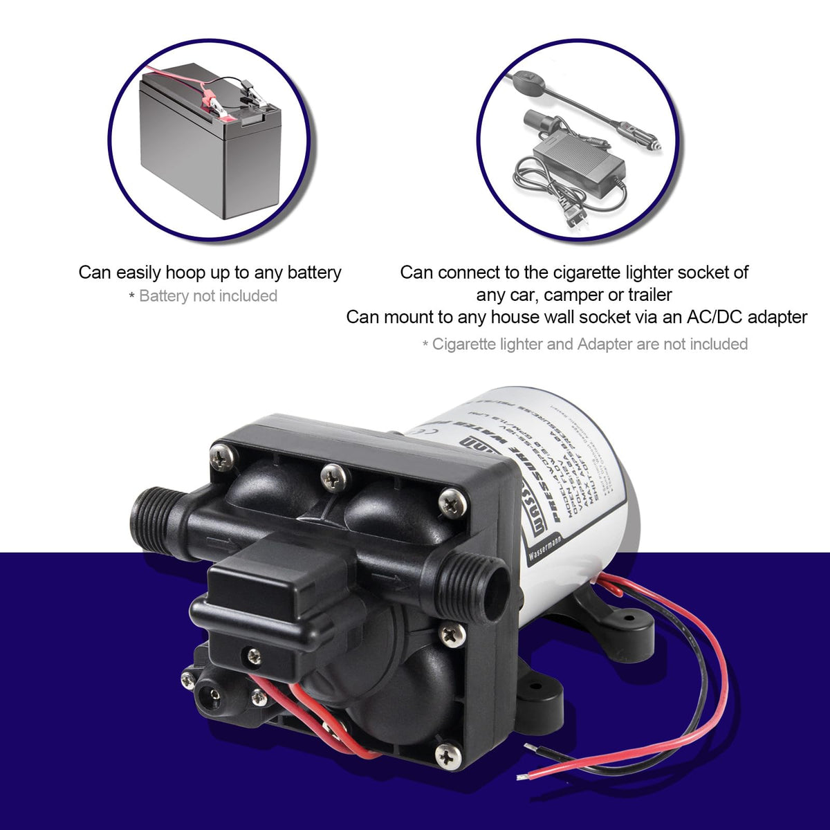 wassermann pressure switch closeup showing automatic on off convenience