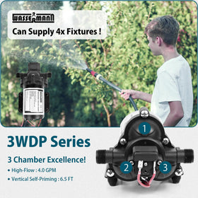 wassermann side profile showing pressure switch, automatic start-stop convenience