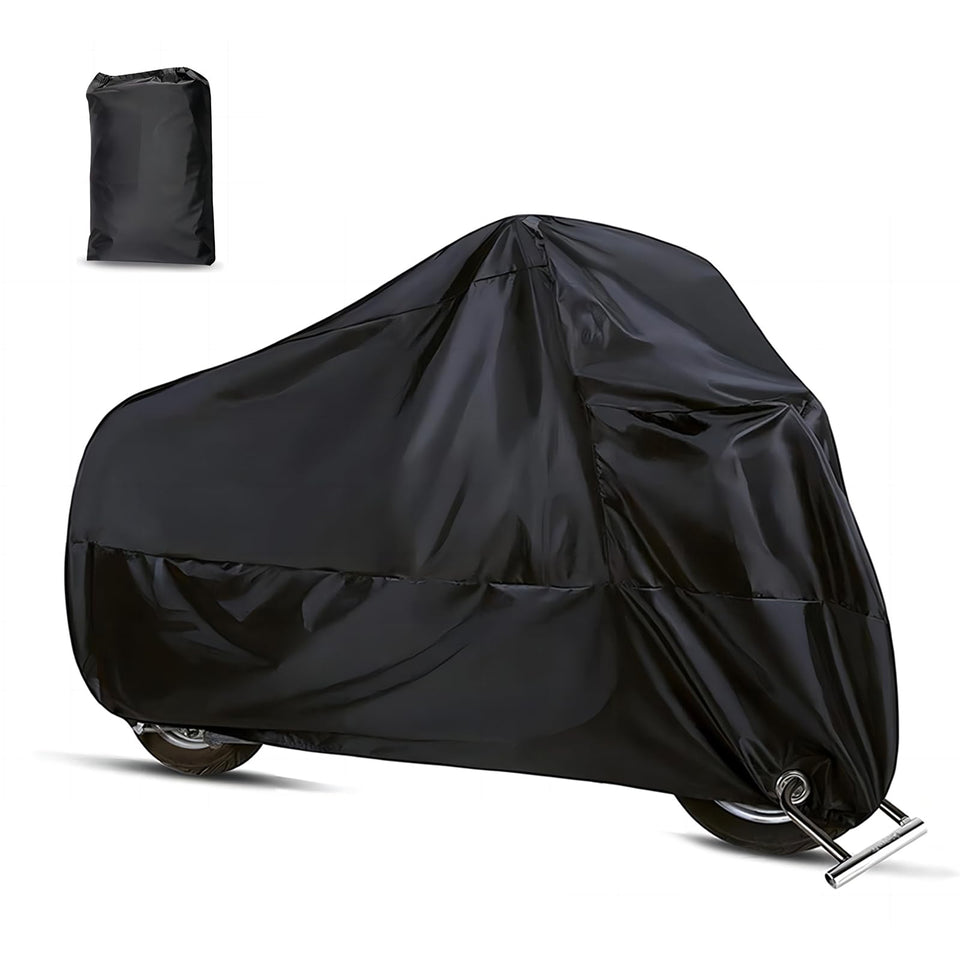 waswale front full coverage on motorcycle protects finish and electronics