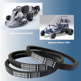 Close-up of Wasydy belt compound and aramid cord for durable performance