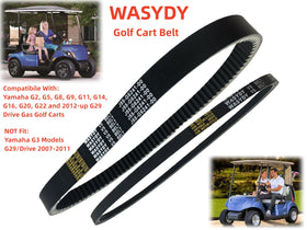 WAS YDY belt held in hand showing size and fit verification