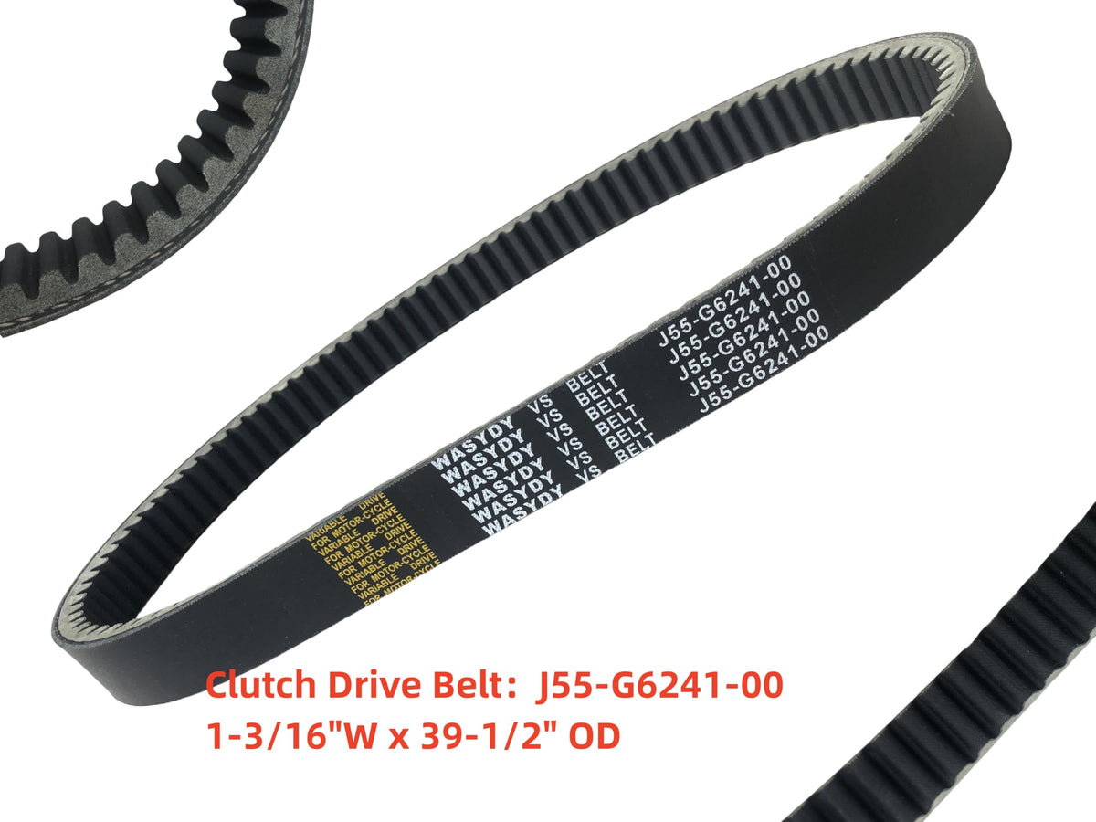 WAS YDY clutch drive belt close-up texture for heat resistance
