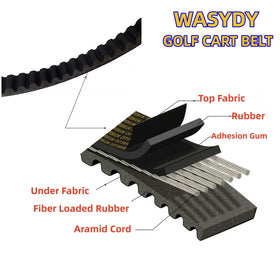WAS YDY belt installed on a Yamaha G-series cart restoring function